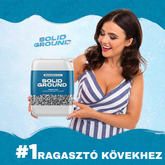 SOLID GROUND – Kavicsragasztó kerti tereprendezéshez