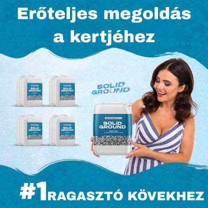 SOLID GROUND – Kavicsragasztó kerti tereprendezéshez