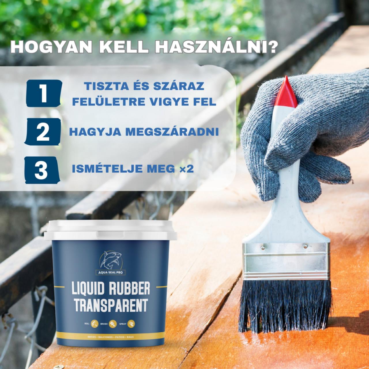 AQUA SEAL PRO – Láthatatlan vízzáró megoldás